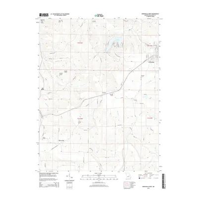 2015 Map of Owensville West, 2015 Print