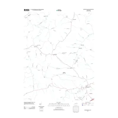 2013 Map of Owingsville, 2013 Print