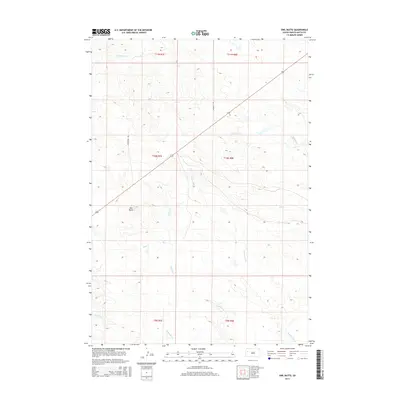 2015 Map of Owl Butte, 2015 Print