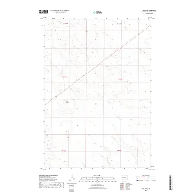 2017 Map of Owl Butte, 2017 Print