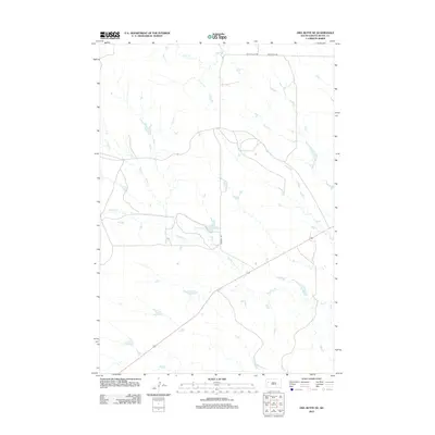 2012 Map of Owl Butte NE, 2012 Print