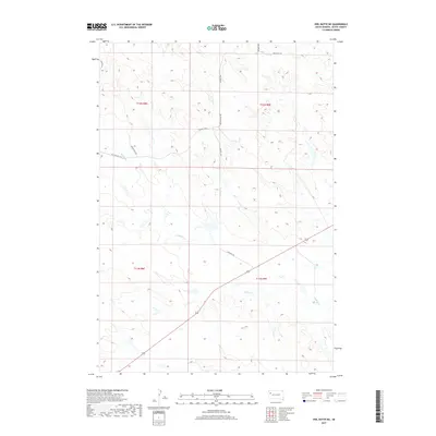 2017 Map of Owl Butte NE, 2017 Print
