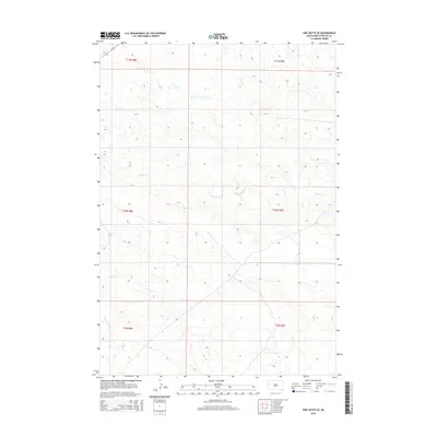 2015 Map of Owl Butte SE, 2015 Print