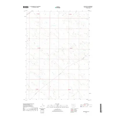 2017 Map of Owl Butte SE, 2017 Print
