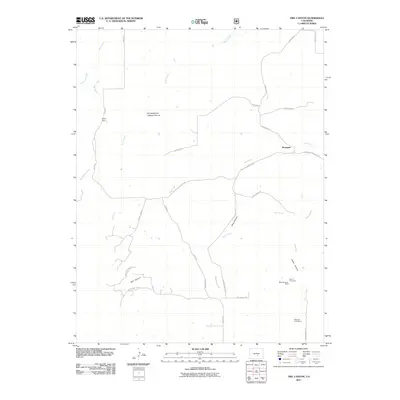 2011 Map of Owl Canyon, 2011 Print