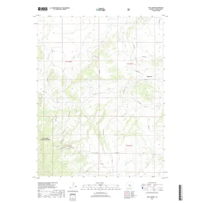 2019 Map of Owl Canyon, 2019 Print