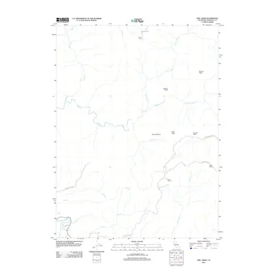2012 Map of Owl Creek, 2012 Print