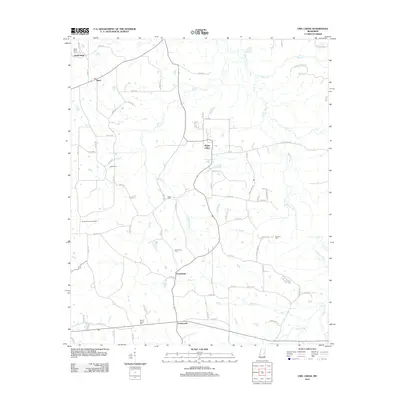 2012 Map of Owl Creek, 2012 Print