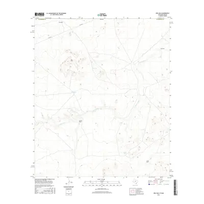 2016 Map of Owl Hills, 2016 Print