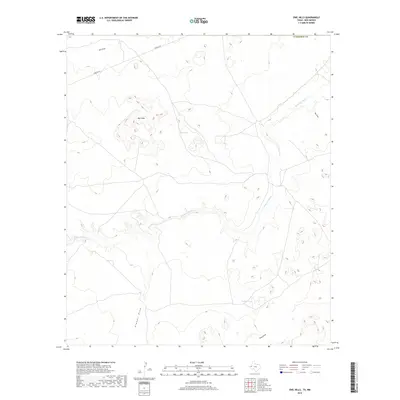 2019 Map of Owl Hills, 2019 Print