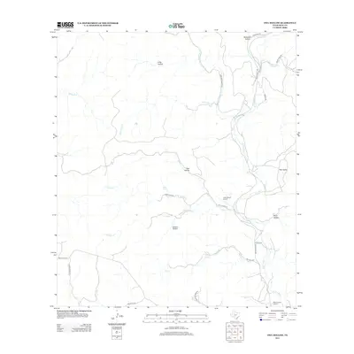 2013 Map of Owl Hollow, 2013 Print