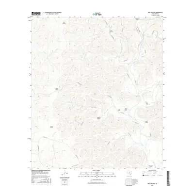 2016 Map of Owl Hollow, 2016 Print