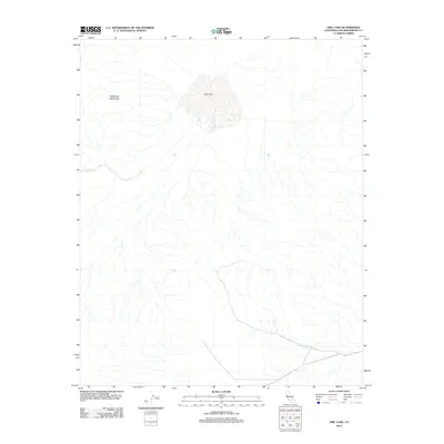 2012 Map of Owl Lake, 2012 Print