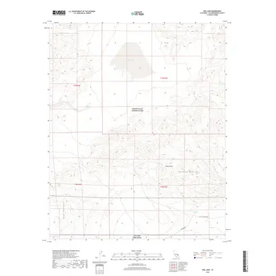 2018 Map of Owl Lake, 2018 Print