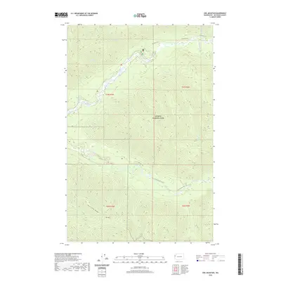 2020 Map of Owl Mountain, 2020 Print