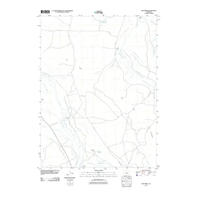 2010 Map of Owl Ridge, 2010 Print