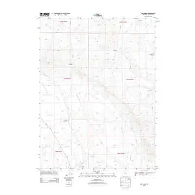 2013 Map of Owl Ridge, 2013 Print