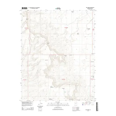 2014 Map of Owl Spring, 2014 Print