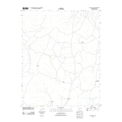 2011 Map of Owl Valley, 2011 Print