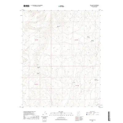 2018 Map of Owl Valley, 2018 Print