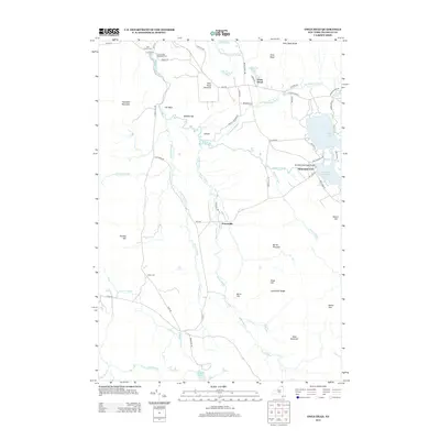 2013 Map of Owls Head, 2013 Print