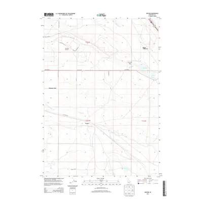 2013 Map of Owyhee, 2013 Print