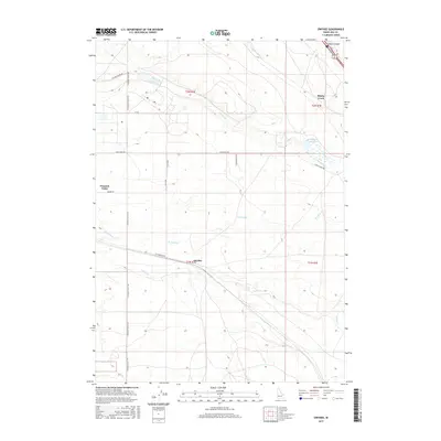 2017 Map of Owyhee, 2017 Print