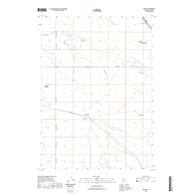 2020 Map of Owyhee, 2020 Print