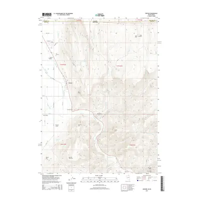 2014 Map of Owyhee, 2014 Print