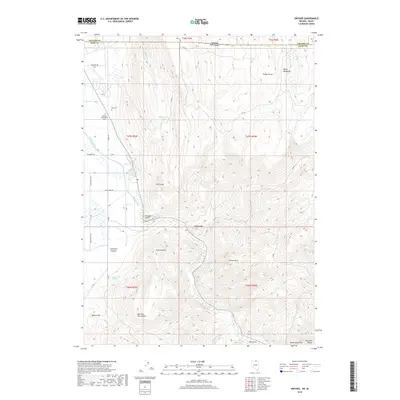 2018 Map of Owyhee, 2018 Print