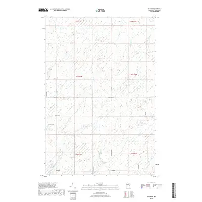 2019 Map of Ox Creek, 2019 Print