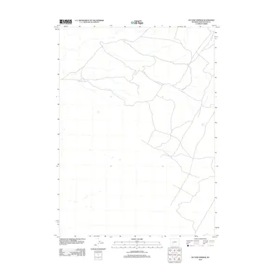 2012 Map of Ox Yoke Springs, 2012 Print