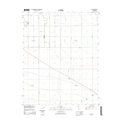 2015 Map of Oxalis, 2015 Print