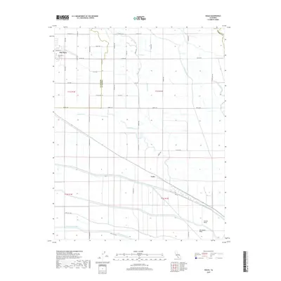 2018 Map of Oxalis, 2018 Print
