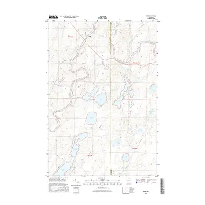 2015 Map of Oxbo, 2015 Print