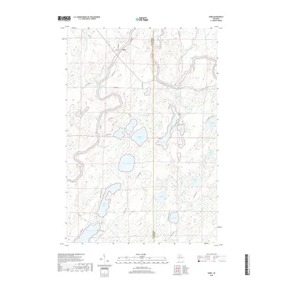 2018 Map of Oxbo, 2018 Print