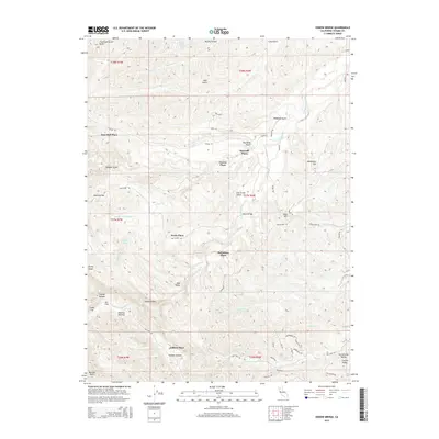 2015 Map of Oxbow Bridge, 2015 Print