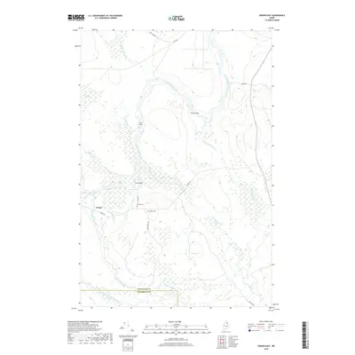 2018 Map of Oxbow East, 2018 Print