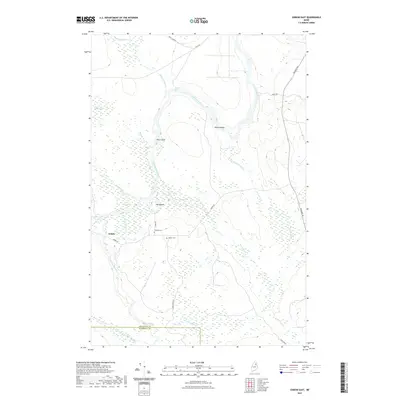 2021 Map of Oxbow East, 2021 Print