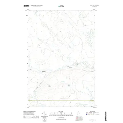 2021 Map of Oxbow West, 2021 Print