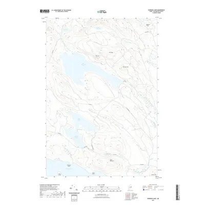 2021 Map of Oxbrook Lakes, 2021 Print