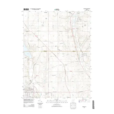 2013 Map of Oxford, 2013 Print