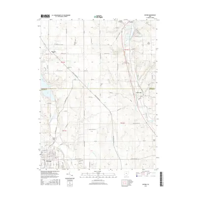 2016 Map of Oxford, 2016 Print