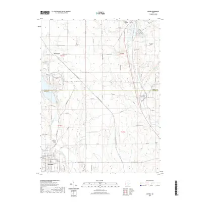 2019 Map of Oxford, 2019 Print