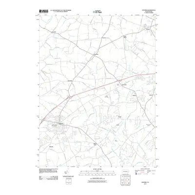2010 Map of Oxford, 2010 Print