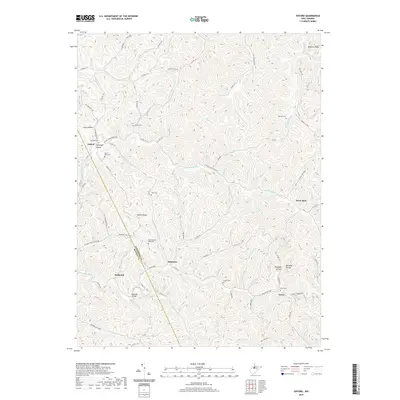 2019 Map of Oxford, 2019 Print