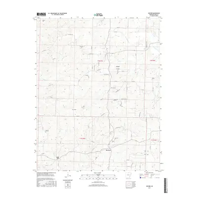2017 Map of Oxford, 2017 Print