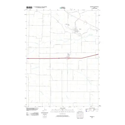 2010 Map of Oxford, 2010 Print