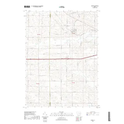 2018 Map of Oxford, 2018 Print