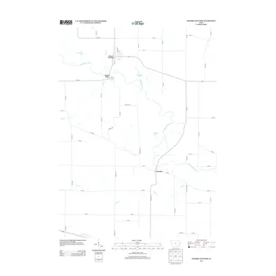 2013 Map of Oxford Junction, 2013 Print